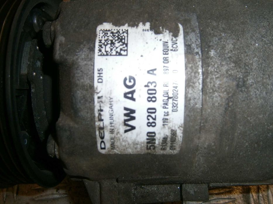 Sprężarka klimatyzacji kompresor VW Golf VI 5N0 820