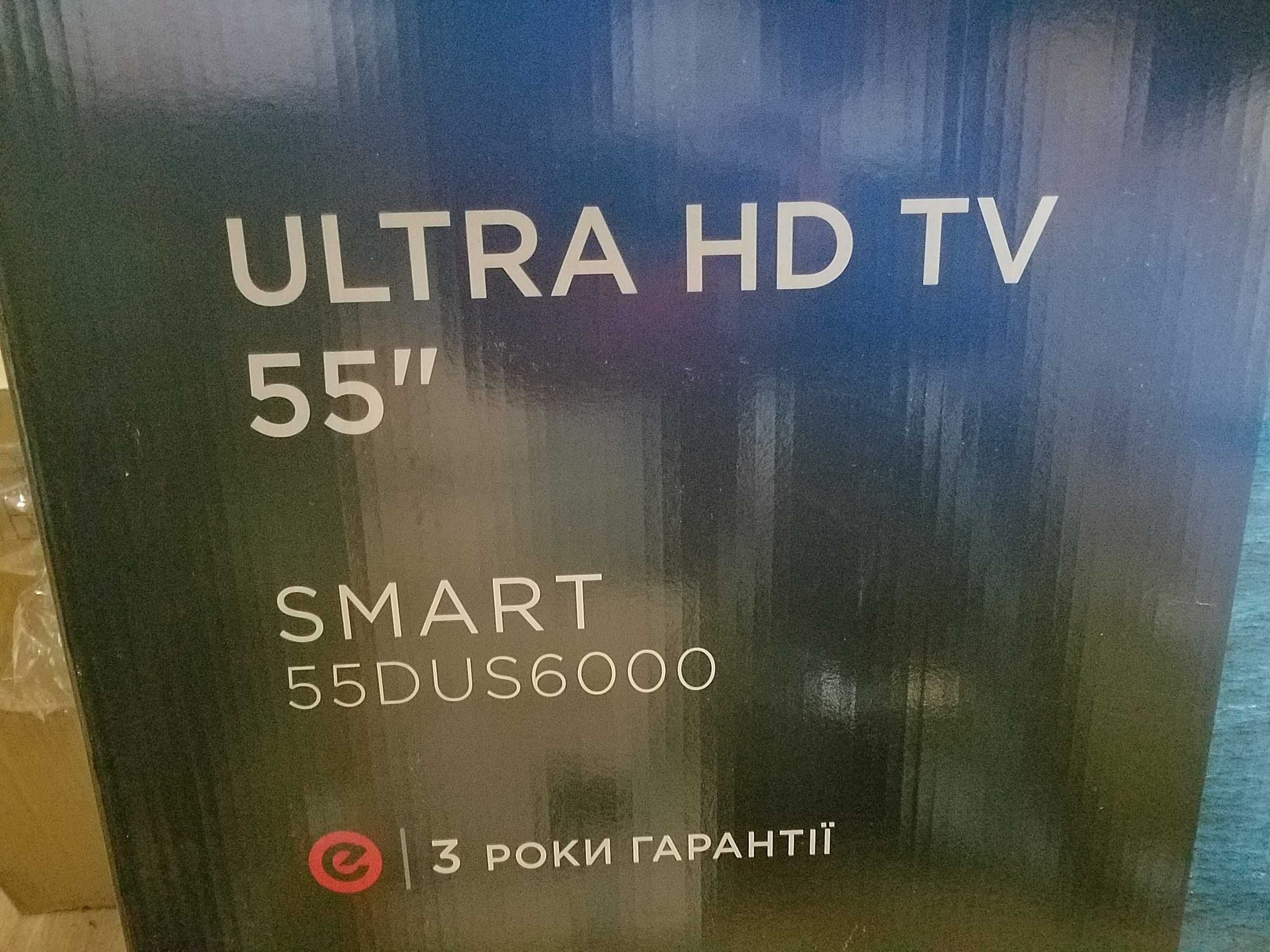 55" Smart Телевізор ERGO 55DUS6000 4K Уцінка