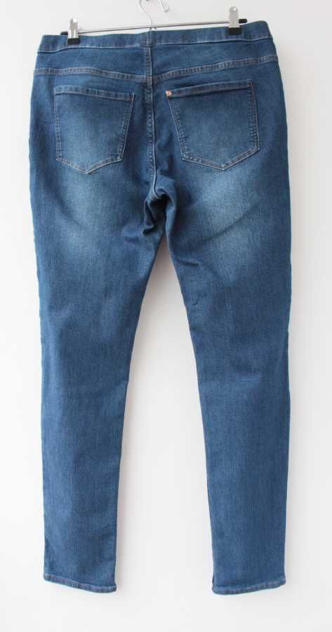 Jegginsy H&M jeansy elastyczne 44