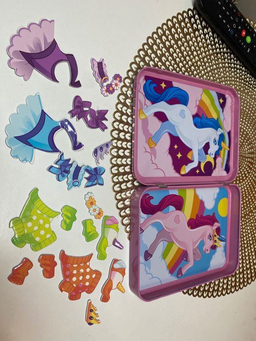 Puzzle magnetyczne jednorożec