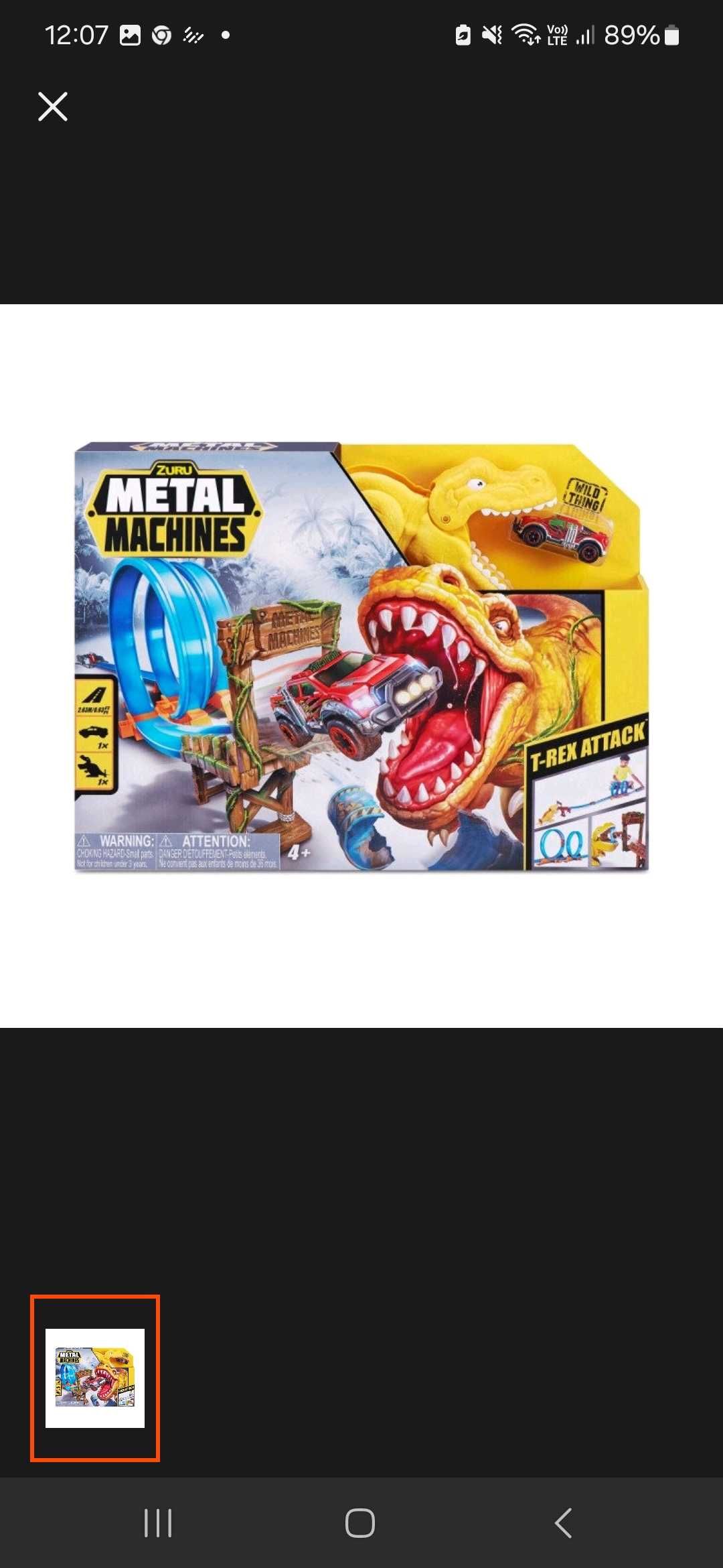 Metal Machines Atak T-Rexa Tor wyścigowy