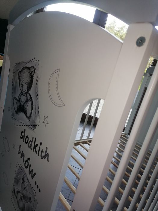 Łóżeczko dziecięce 120x60 z szufladą