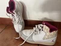 Sapatilhas Jordan 1 flight 3 white & Pink