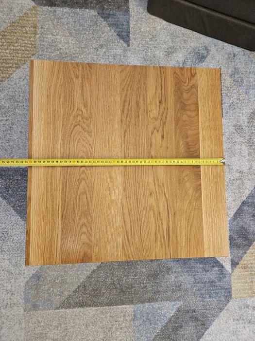 Stolik kawowy LITY DĄB loft -  55x50x50cm