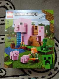 REZEZERWACJA Klocki LEGO Minecraft 21170 Dom w kształcie świni