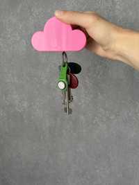 Ключниця хмаринка на магниті для ключів настінна нова
