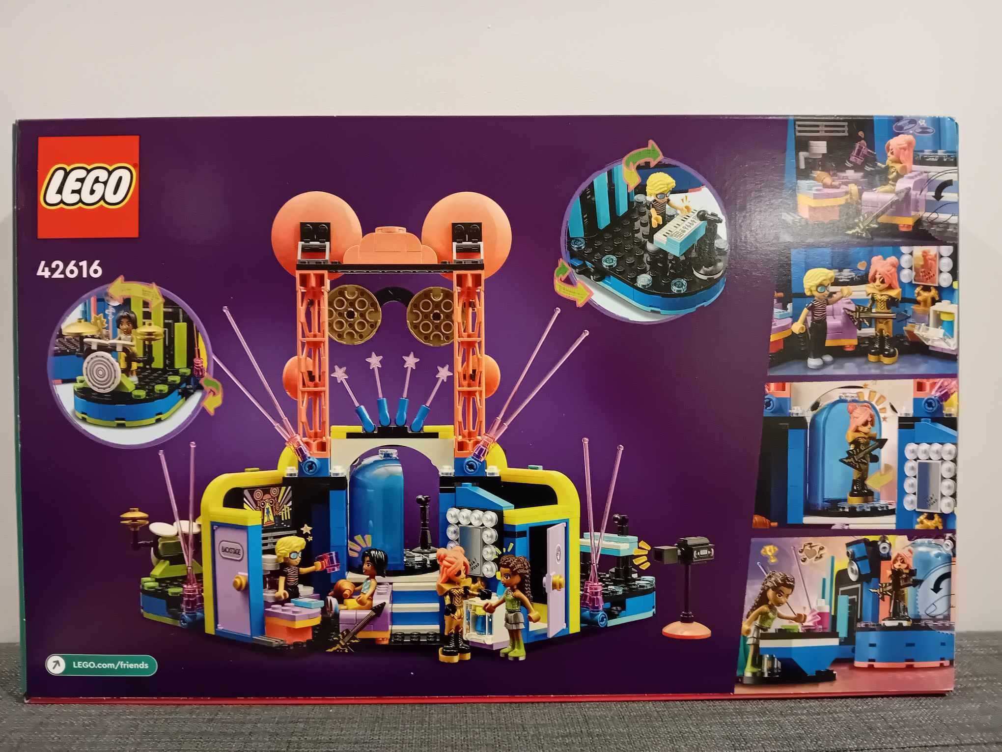 LEGO FRIENDS 42616 Pokaz talentów muzycznych w Heartlake NOWY