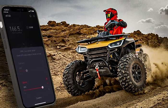 Nowość quad ATV Segway AT10L 1000 EPS Black Mat dostępny Motoprestige