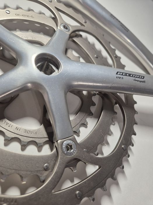 Korba mechanizm korbowy Campagnolo Record na Kwadrat z suportem