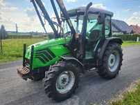 Ciągnik Deutz-fahr Agriplus 60 TUR . Claas case fendt