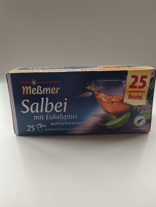Meßmer Salbei mit Eukalyptus, herbata szałwiowa z eukaliptusem