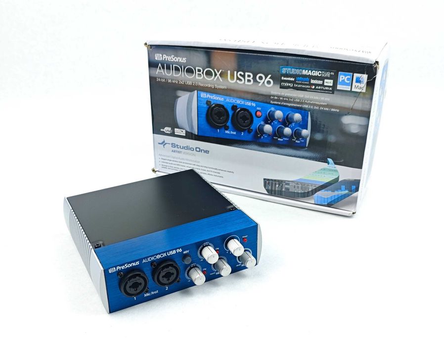 Звукова карта PreSonus Audiobox USB 96 аудіоінтерфейс