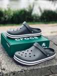 Крокс мужские, мягкие, удобные / Crocs серые / чоловічі крокси сірі