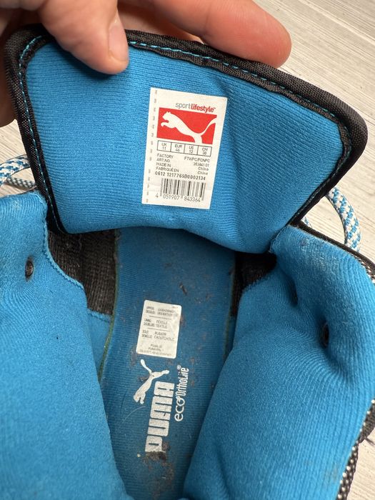 Кожаные ботинки puma