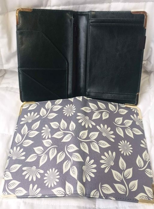 etui na notes z portfelem a5 dla kelnera skórzana