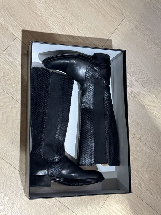 Сапоги натуральная кожа Италия 39-39.5