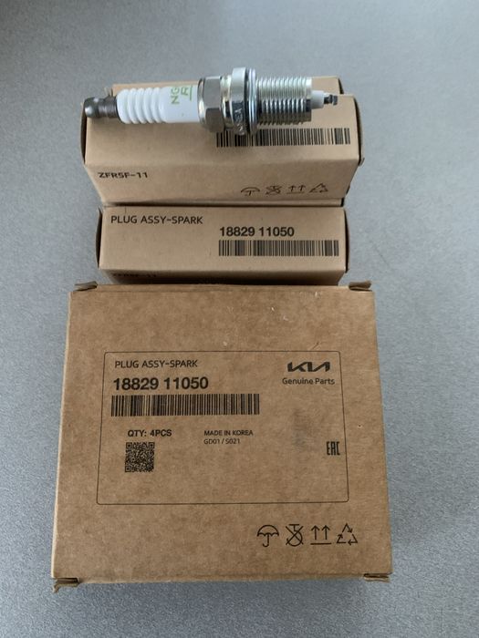 Свічки запалиння Оригінал Кіа церато 2007р