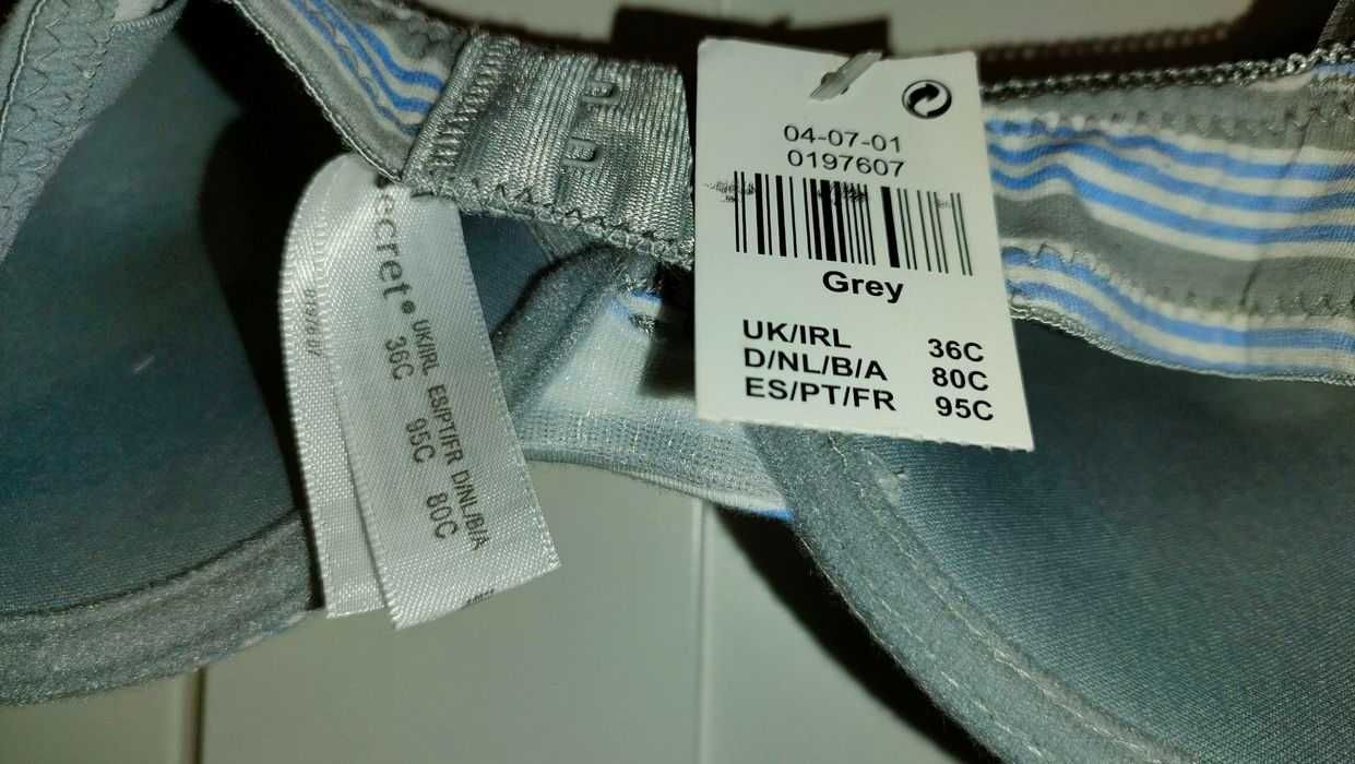 Wygodny biustonosz na co dzień No Secret 80 C nowy