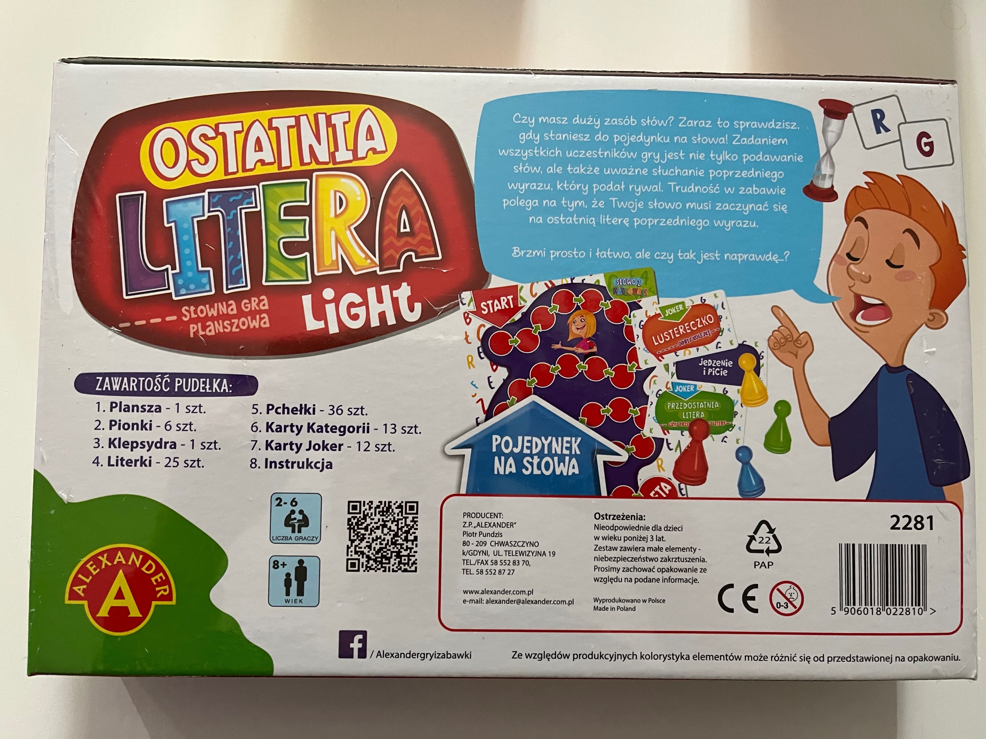 gra Ostatnia litera Alexander