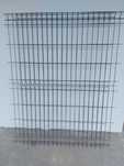Panel ogrodzeniowy 150 cm wys., dwa kawałki, antracyt