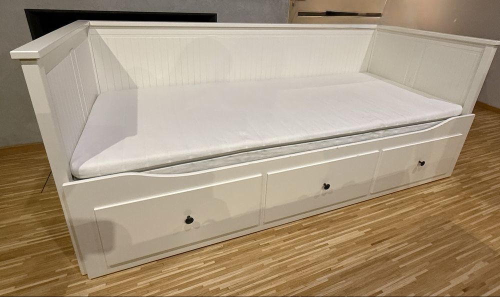 Łóżko Hemnes IKEA podwojne, rozkladane