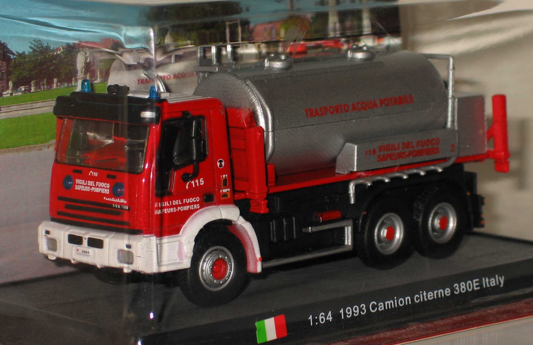 Wóz strażacki Camion citerne 380E, 1:64, AMERCOM