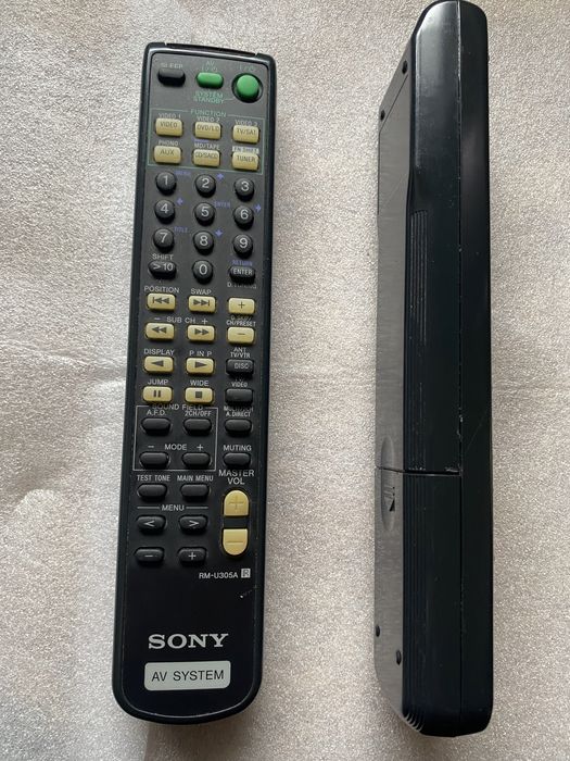 Pilot Sony RM-U306 a STR-DE485,495,585,595