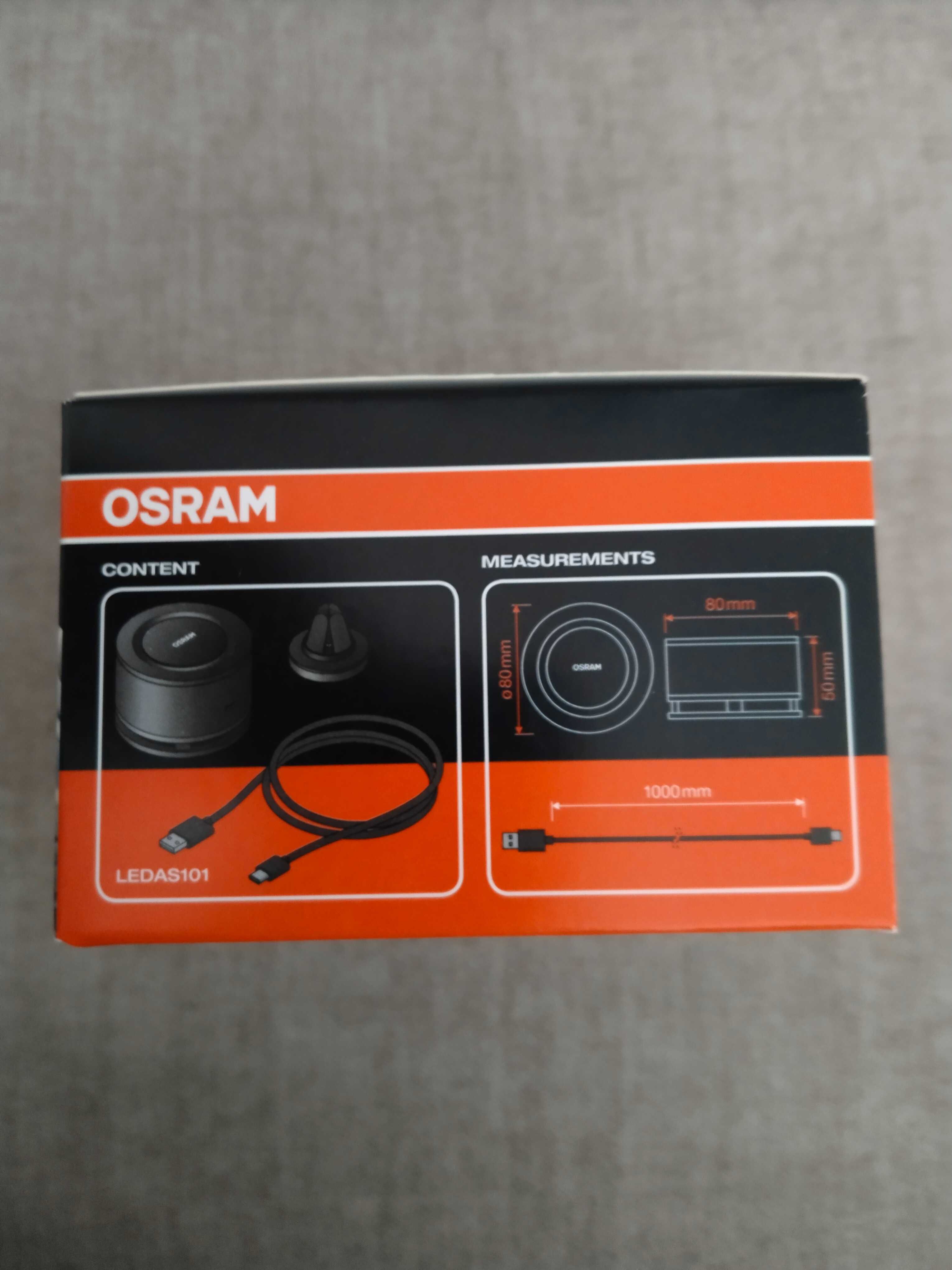 Jonizator oczyszczacz powietrza Osram AirZing Mini do auta domu