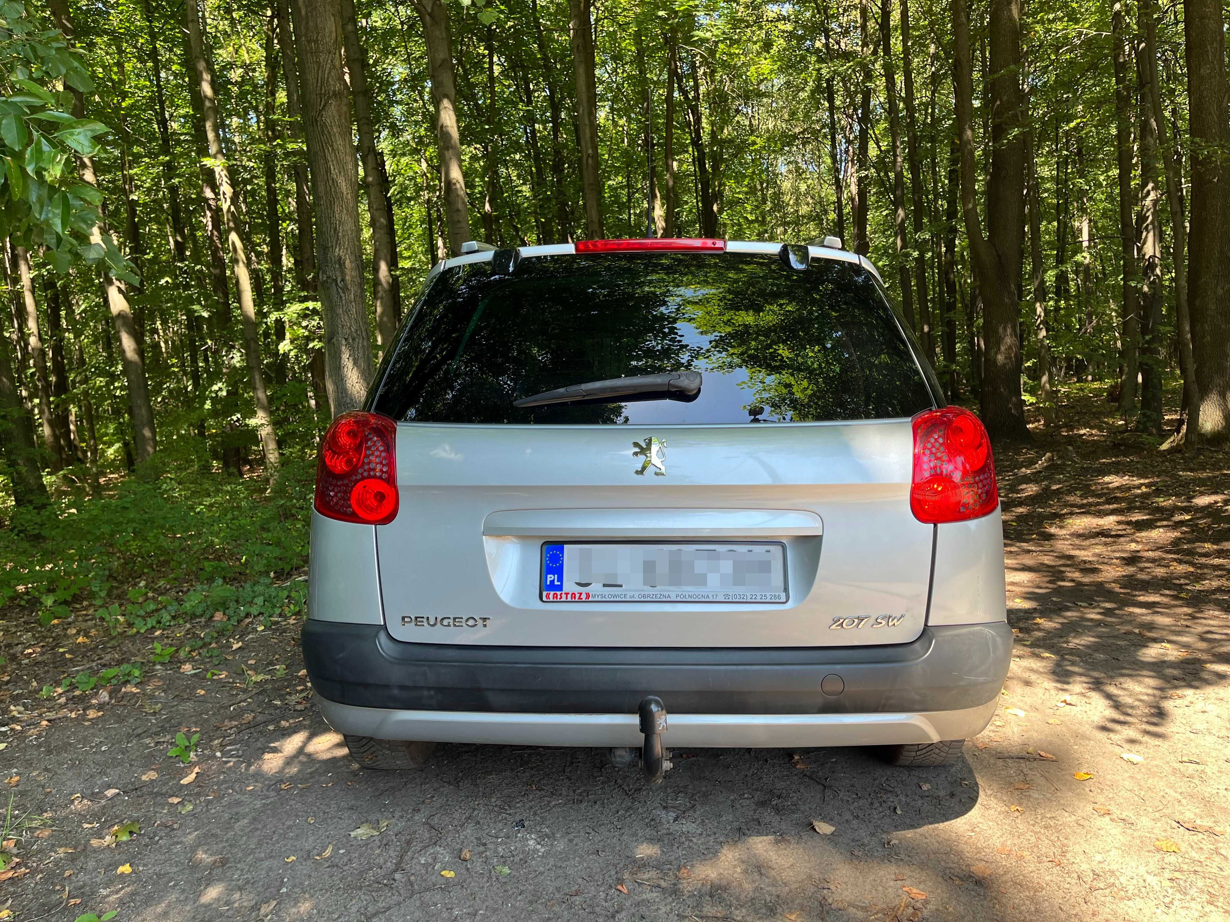 Peugeot 207 SW 1.4 VTi 95KM 70kW 2009