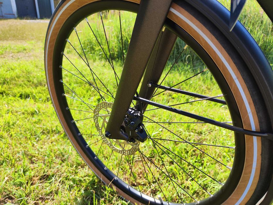 Rower elektryczny ShindlerHauer automat na pasku rohloff pinion