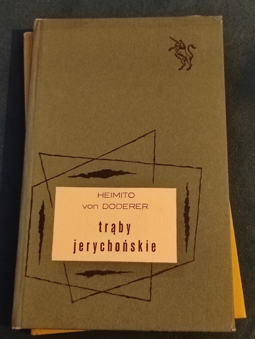 Książka Heimito von Doderer trąby jerychońskie biblioteka jednorożca
