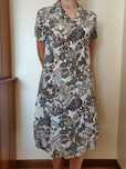 Vestido Casual Florido 38 Mulher