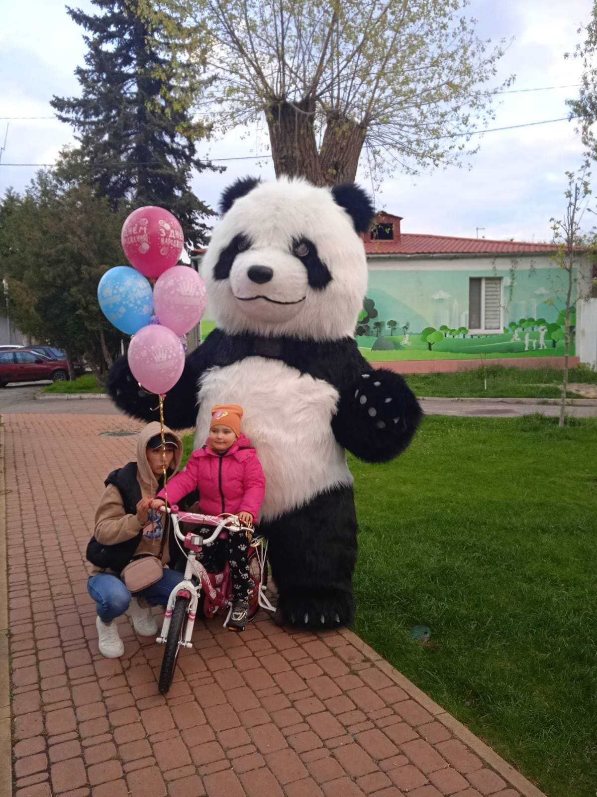 Привітання Панда Ведмідь/Аниматор Белый Медведь/Ростовая кукла Панда