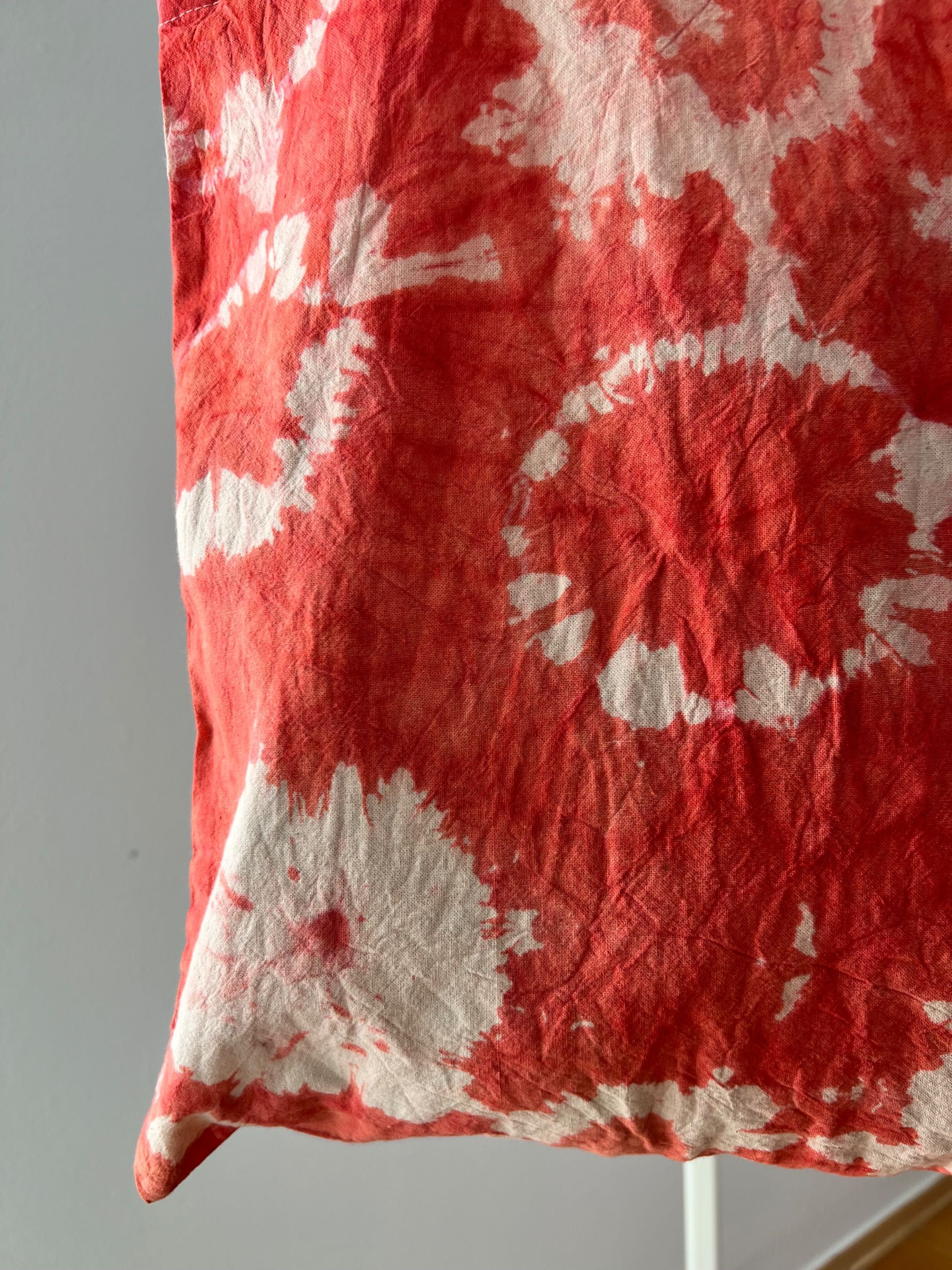 Torba materiałowa tytka tie-dye kolorowa