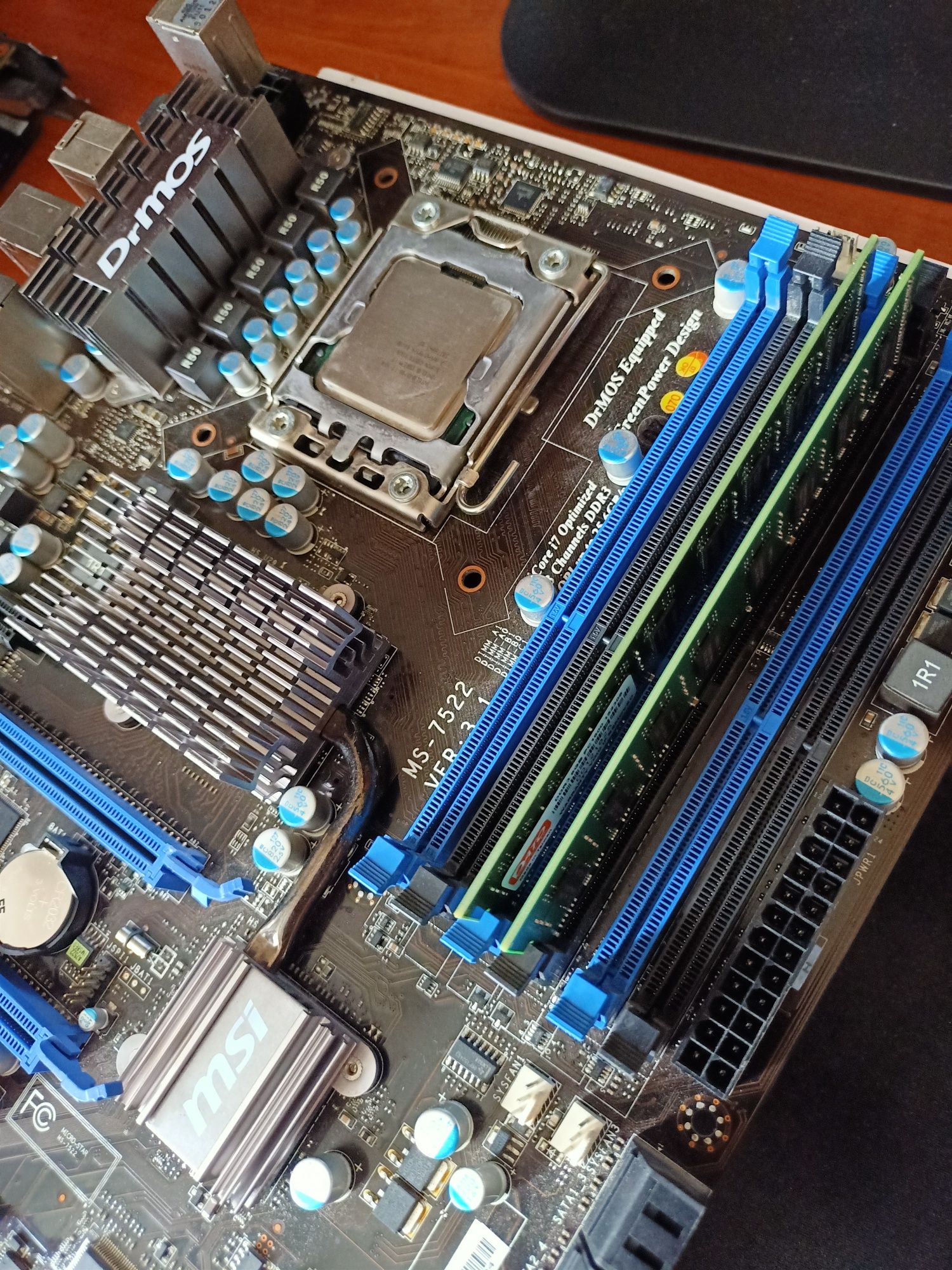 Комплект (LGA 1366) MSI X58 + i7-950 + 16GB DDR3