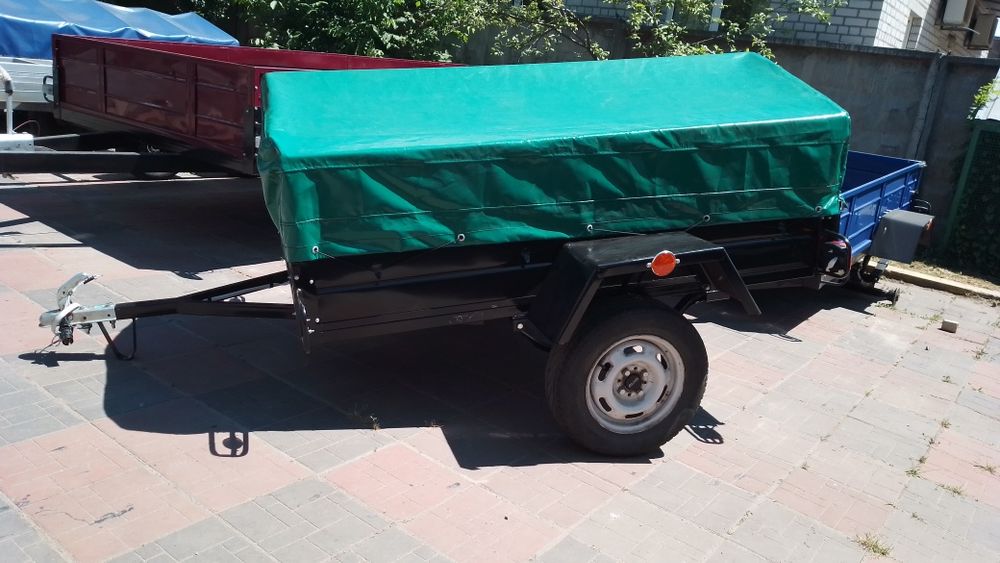 Причіп з заводу 2х-метровий у повній євро комплектації з Документами