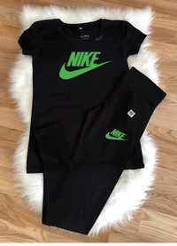 Komplet damski leginsy i koszulka Nike Puma Guess Tommy Hilfiger Boss