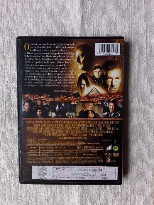 O Código Da Vinci Film DVD