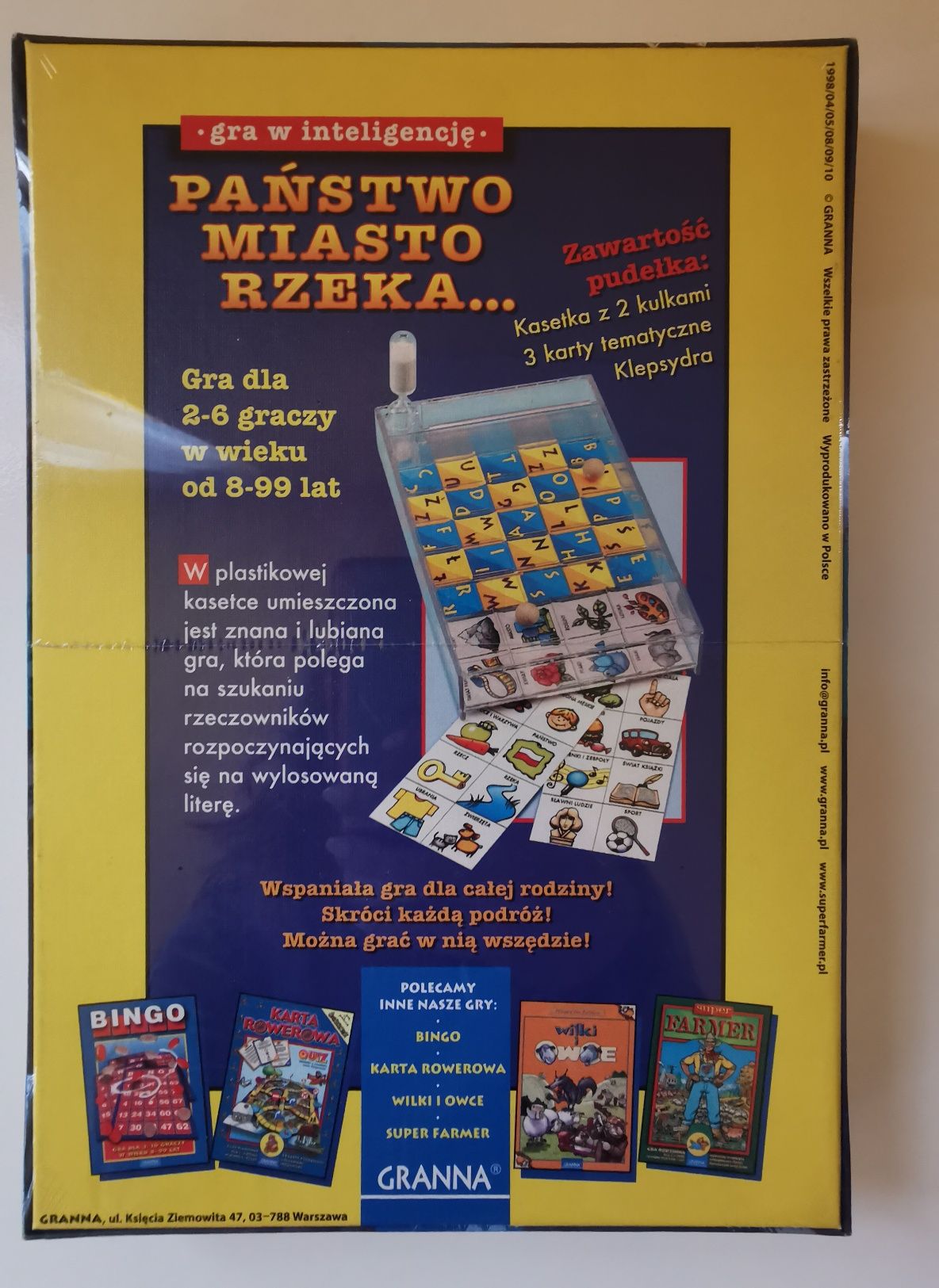 Gra planszowa Państwa miasta