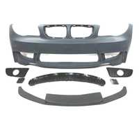 PARA-CHOQUES DIANTEIRO PARA BMW E81 E82 E88 06-10 LOOK M1 + SPOILER FRONTAL