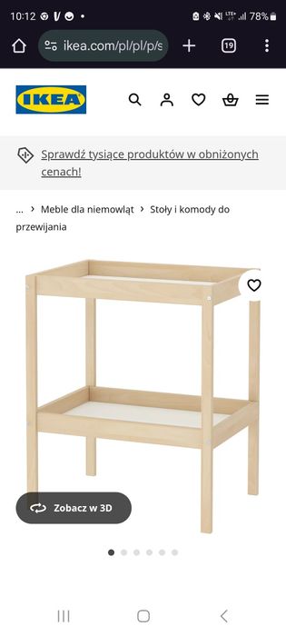 Przewijak Ikea nowy