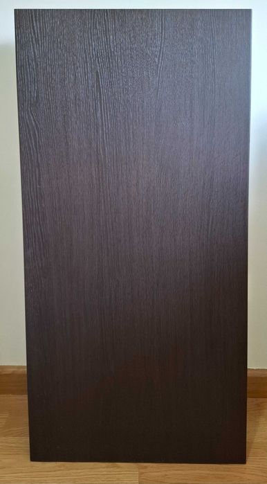 Armário WC parede c/porta, castanho, 40x14x96 cm