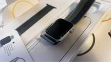 Apple Watch SE 40 mm Sil Alu Abyss Bl/Moss Grn Sp Loop CEL