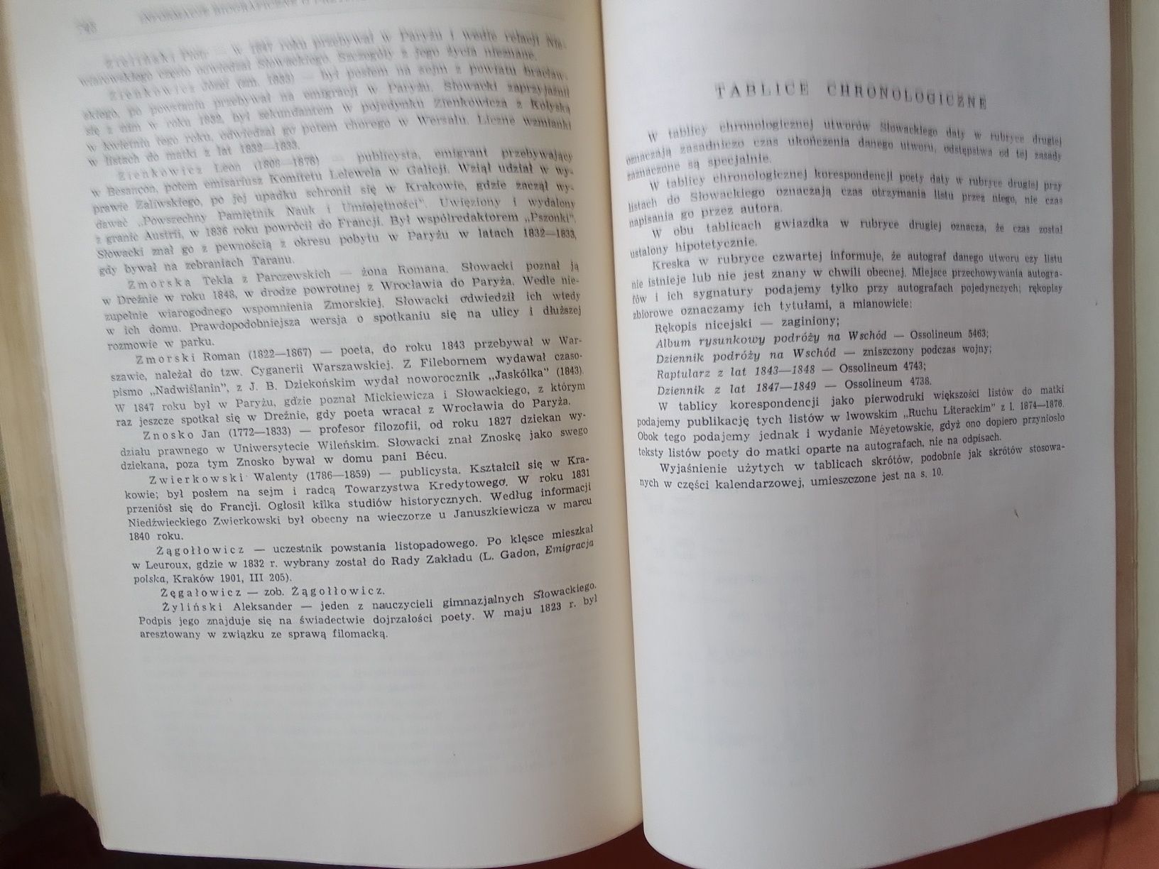 Kalendarz życia i twórczości Juliusza Słowackiego