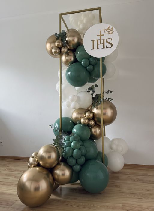 Cyfry led, lustro selfie, napis love, ścianki balonowe