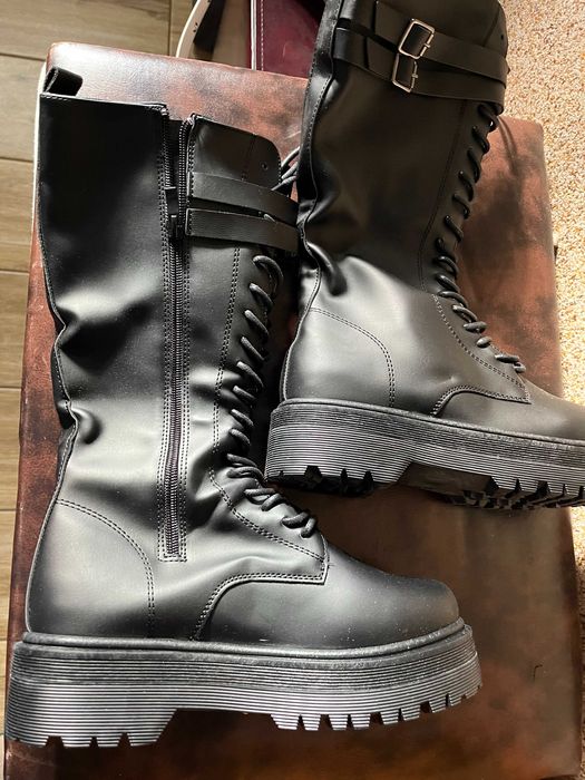 Buty młodzieżowe damskie długie