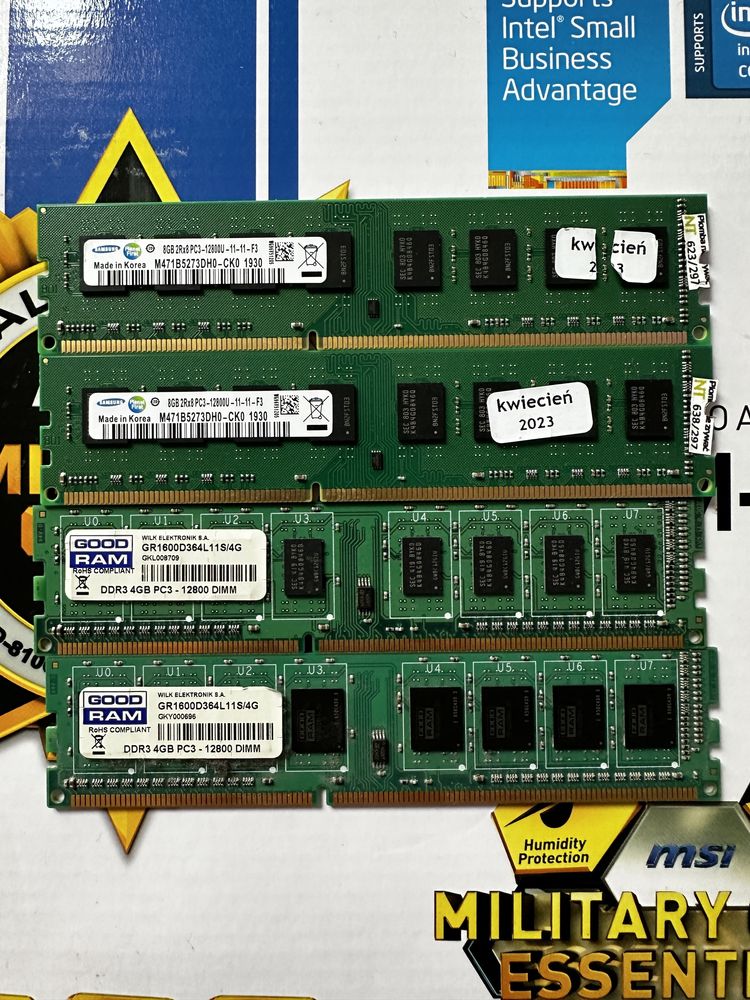 Zestaw części komputerowych płyta główna procesor intel i5 24GB RAM