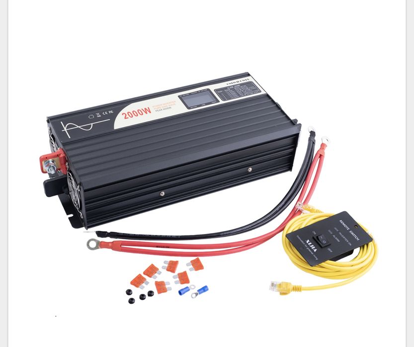 Інвертор напруги  перетворювач 12 в на 220. Swipower 2000 Вт. Чистий с