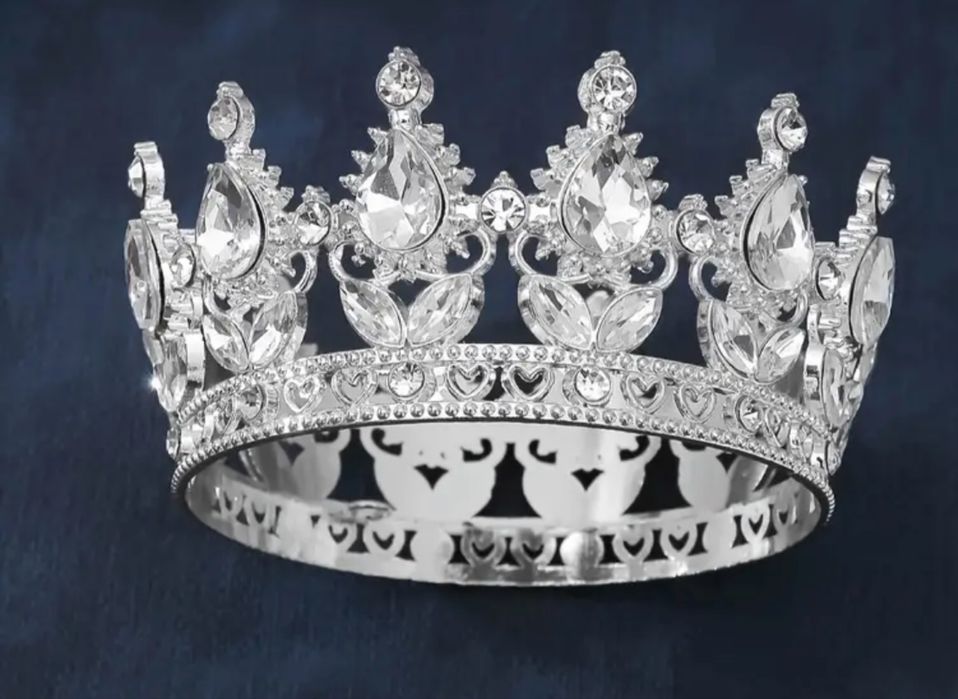 Акція - РОЗПРОДАЖ - 160грн. Корона на торт, для торта, торту 8,2см