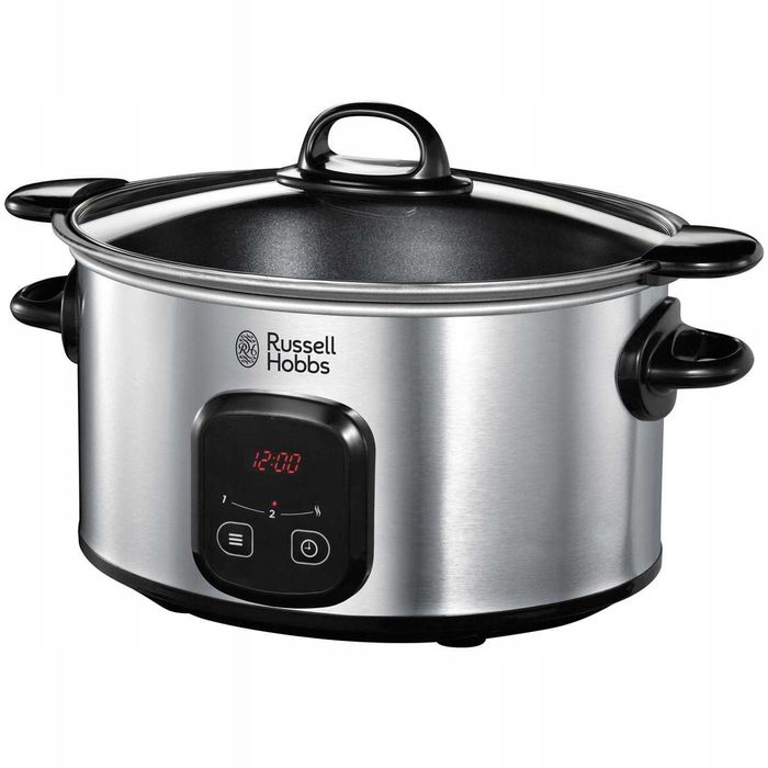 Wolnowar Russell Hobbs MaxiCook 6 l srebrny/szary 200 W